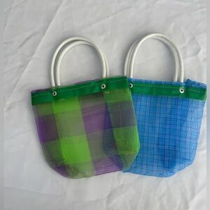 🌼$5🌼Stylish Green and Blue Women's Tote Bag/ mini bags / Mexican bags/candy bags